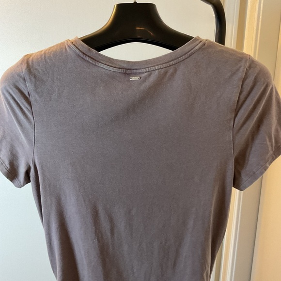 9. Victorias Secret PINK Gray with Side Ruched Shirt Dress Size Large - Picture 8 of 8